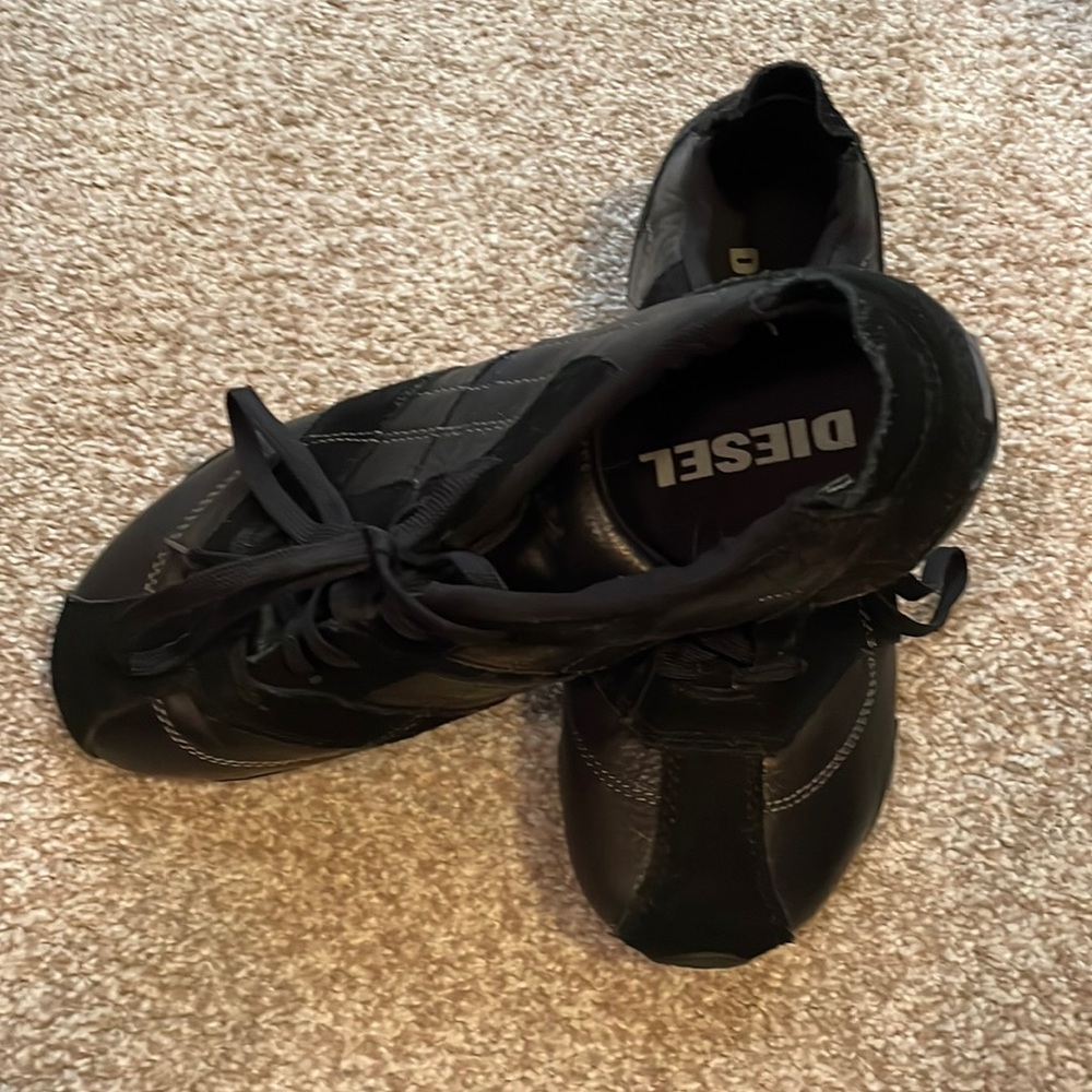Gently worn Diesel tennis shoes